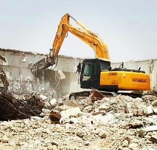 هدم وترحيل المخلفات